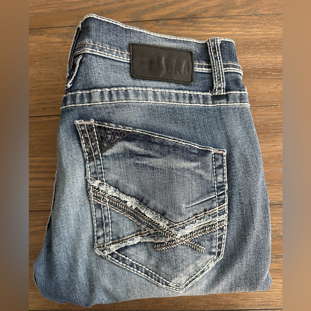 BKE Carter Men's Straight Leg Jeans‎ - Blue Size 33 S